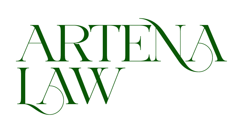 PNG Artena Law stacked logo green